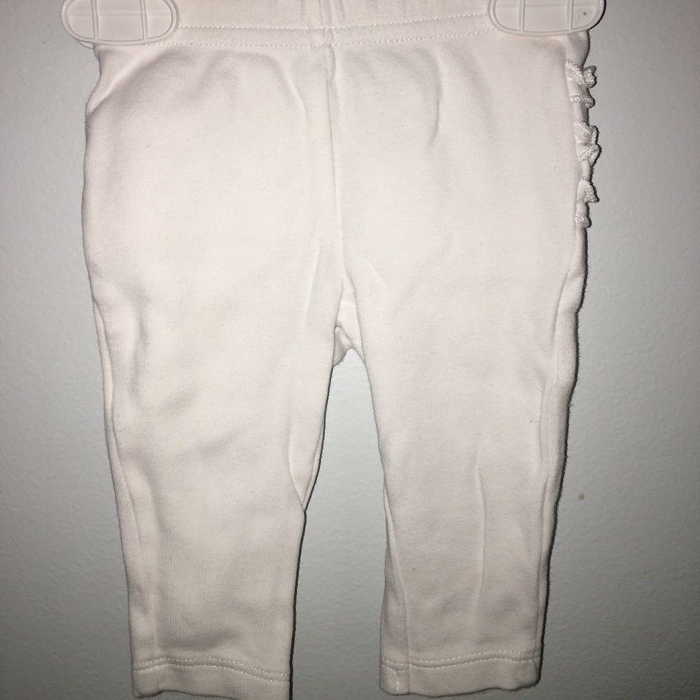 Carters white leggings